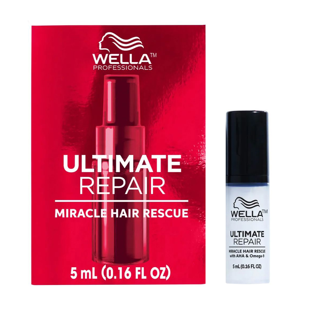 Сироватка Wella Professionals Ultimate Repair Miracle Hair Rescue With AHA &amp; Omega-9 для всіх типів волосся, 5 мл